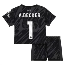 Maglia Liverpool FC A.Becker 1 Portiere Bambino Divisa Prima 2024/25 Maglia Liverpool FC A.Becker 1 Portiere Bambino Divisa Prima 2024/25