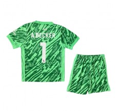 Maglia Liverpool FC A.Becker 1 Portiere Bambino Divisa Trasferta 2024/25