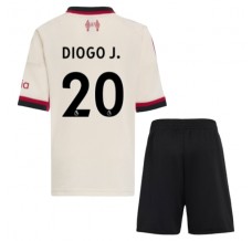 Maglia Liverpool FC Diogo J. 20 Bambino Divisa Trasferta 2025/26