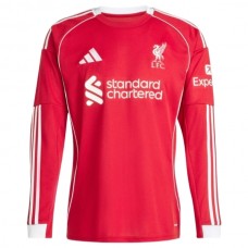 Maglia Liverpool FC Divisa Prima 2025/26 Manica Lunga