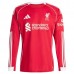 Maglia Liverpool FC Divisa Prima 2025/26 Manica Lunga