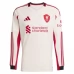 Maglia Liverpool FC Ekitike 22 Divisa Trasferta 2025/26 Manica Lunga