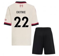 Maglia Liverpool FC Ekitike 22 Bambino Divisa Trasferta 2025/26