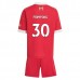 Maglia Liverpool FC Frimpong 30 Bambino Divisa Prima 2025/26