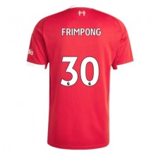 Maglia Liverpool FC Frimpong 30 Divisa Prima 2025/26