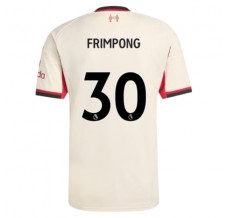 Maglia Liverpool FC Frimpong 30 Divisa Trasferta 2025/26