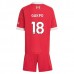 Maglia Liverpool FC Gakpo 18 Bambino Divisa Prima 2025/26