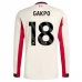 Maglia Liverpool FC Gakpo 18 Divisa Trasferta 2025/26 Manica Lunga