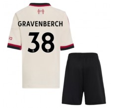 Maglia Liverpool FC Gravenberch 38 Bambino Divisa Trasferta 2025/26
