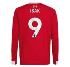 Maglia Liverpool FC Isak 9 Divisa Prima 2025/26 Manica Lunga