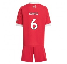 Maglia Liverpool FC Kerkez 6 Bambino Divisa Prima 2025/26