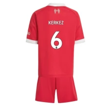 Maglia Liverpool FC Kerkez 6 Bambino Divisa Prima 2025/26