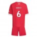 Maglia Liverpool FC Kerkez 6 Bambino Divisa Prima 2025/26