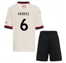 Maglia Liverpool FC Kerkez 6 Bambino Divisa Trasferta 2025/26