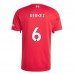 Maglia Liverpool FC Kerkez 6 Divisa Prima 2025/26