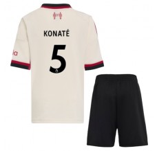 Maglia Liverpool FC Konaté 5 Bambino Divisa Trasferta 2025/26