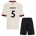 Maglia Liverpool FC Konaté 5 Bambino Divisa Trasferta 2025/26