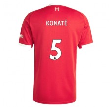 Maglia Liverpool FC Konaté 5 Divisa Prima 2025/26
