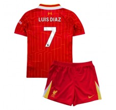Maglia Liverpool FC Luis Díaz 7 Bambino Divisa Prima 2024/25