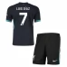 Maglia Liverpool FC Luis Díaz 7 Bambino Divisa Trasferta 2024/25