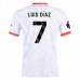 Maglia Liverpool FC Luis Díaz 7 Divisa Terza 2024/25