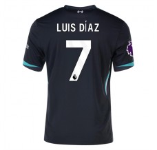 Maglia Liverpool FC Luis Díaz 7 Divisa Trasferta 2024/25
