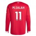 Maglia Liverpool FC M.Salah 11 Divisa Prima 2025/26 Manica Lunga