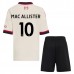 Maglia Liverpool FC Mac Allister 10 Bambino Divisa Trasferta 2025/26