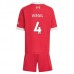 Maglia Liverpool FC Virgil 4 Bambino Divisa Prima 2025/26