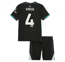 Maglia Liverpool FC Virgil 4 Bambino Divisa Trasferta 2024/25