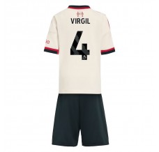 Maglia Liverpool FC Virgil 4 Bambino Divisa Trasferta 2025/26