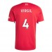 Maglia Liverpool FC Virgil 4 Divisa Prima 2025/26