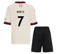 Maglia Liverpool FC Wirtz 7 Bambino Divisa Trasferta 2025/26