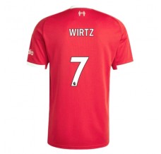 Maglia Liverpool FC Wirtz 7 Divisa Prima 2025/26