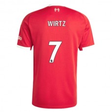 Maglia Liverpool FC Wirtz 7 Divisa Prima 2025/26