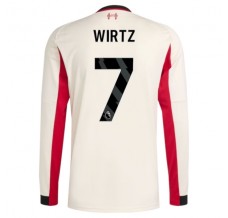 Maglia Liverpool FC Wirtz 7 Divisa Trasferta 2025/26 Manica Lunga