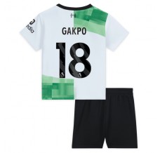Maglia Liverpool Gakpo 18 Bambino Divisa Trasferta 2023/24
