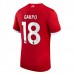 Maglia Liverpool Gakpo 18 Divisa Prima 2023/24