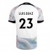 Maglia Liverpool Luis Diaz 23 Divisa Trasferta 2022/23