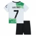 Maglia Liverpool Luis Diaz 7 Bambino Divisa Trasferta 2023/24