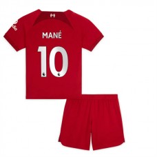Maglia Liverpool Mané 10 Bambino Divisa Prima 2022/23