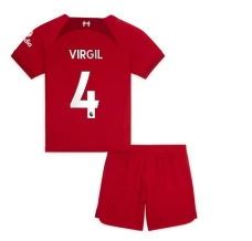 Maglia Liverpool Virgil 4 Bambino Divisa Prima 2022/23