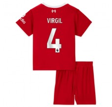 Maglia Liverpool Virgil 4 Bambino Divisa Prima 2023/24