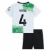 Maglia Liverpool Virgil 4 Bambino Divisa Trasferta 2023/24