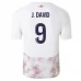 Maglia LOSC Lille J.David 9 Divisa Trasferta 2024/25