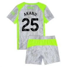 Maglia Manchester City Akanji 25 Bambino Divisa Terza 2025/26