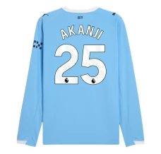 Maglia Manchester City Akanji 25 Divisa Prima 2025/26 Manica Lunga