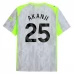 Maglia Manchester City Akanji 25 Divisa Terza 2025/26 Maglia Manchester City Akanji 25 Divisa Terza 2025/26