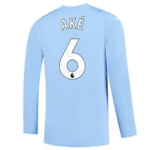 Maglia Manchester City Ake 6 Divisa Prima 2023/24 Manica Lunga