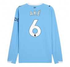 Maglia Manchester City Aké 6 Divisa Prima 2025/26 Manica Lunga